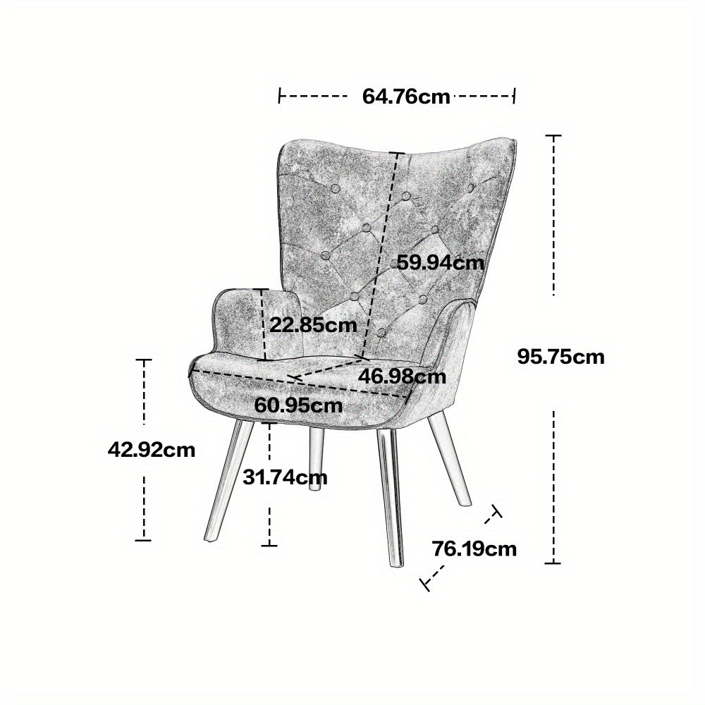 Fauteuil d'Appoint - Vue de Dos